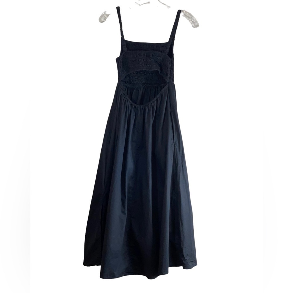Old Navy A line cotton dress with exposed back & side pockets. Size XS #C2319 - Picture 4 of 8